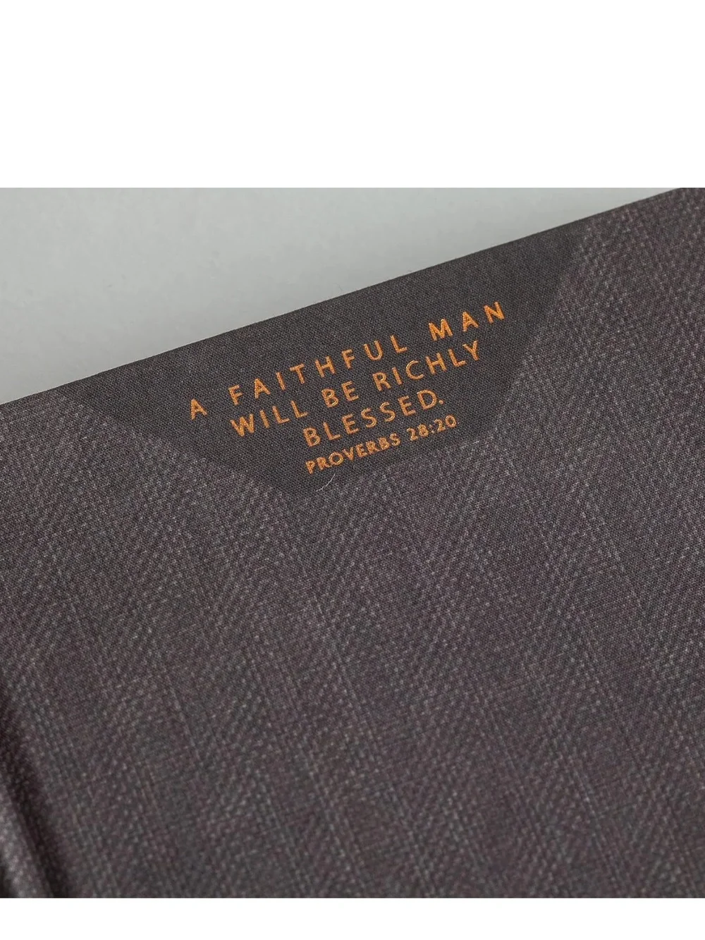 Faithful Man Christian Journal for Men: A faithful man will be richly blessed